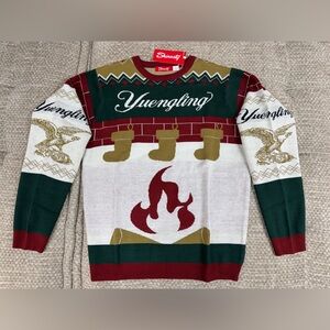 NWT Yuengling Shinesty Beer Christmas Holiday Sweater Men’s XL Stockings